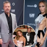 Jennifer Lopez and Matt Damon have ‘long, deep conversation’ at TIFF