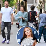 Ben Affleck Spends Quality Time with Kids Samuel and Seraphina During Los Angeles Lunch Ben Affleck and